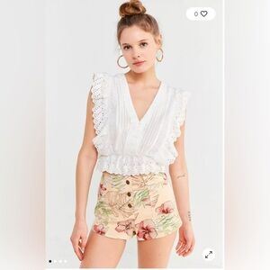 Urban Outfitters‎ Lisa Marie Button-Down Short Size Medium
